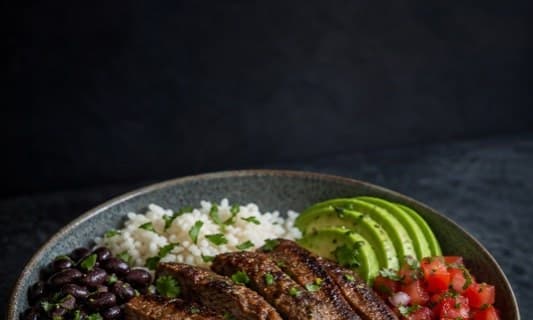 Teriyaki Rind-Bowl