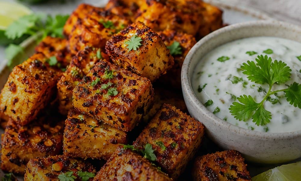 Spicy Tofu Nuggets